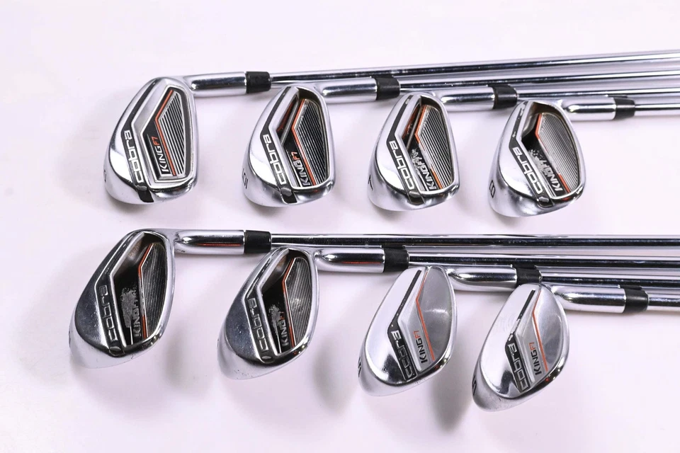 Cobra King F7 Irons / 5-PW+GW+SW / Regular Flex Cobra Shafts - Image 2 of 4
