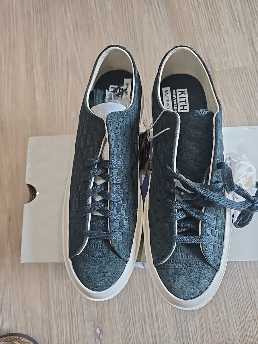 Kith x Converse Chuck 70 Low Egret Monogram for Sale