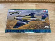 Tamiya 1/48 Gloster Meteor F.1 V-1 Aircraft Model Kit #61065