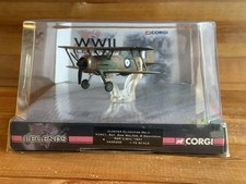 Corgi 1:72 WWII Legends Gloster Gladiator Mk.II Sgt Ron Walter AA36206 Boxed