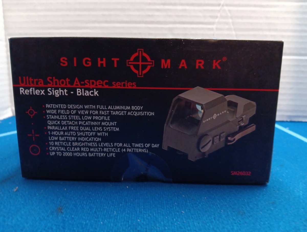 Sightmark Ultra Shot A-Spec Reflex, Black, SM26032 812495024047| eBay