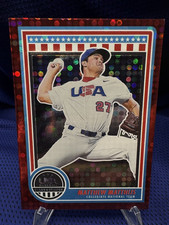 Matthew Matthijs - #028/199 - RED - 2025 Panini Stars & Stripes - 26