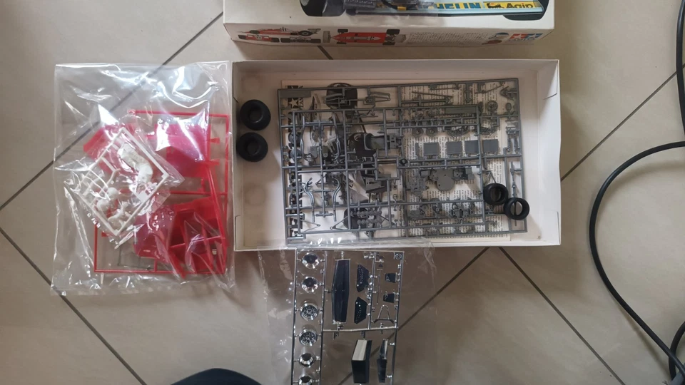 tamiya ferrari 312T3 GC2010 1:20 1979 NIOB - Immagine 2 di 4