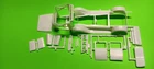 29 Ford Model A Pickup 1/25 1929 Revell Cab Body Doors Hinges Fenders Dash Seats