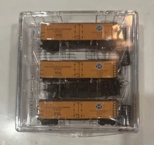 N Scale **PACIFIC FRUIT EXPRESS** 40' Steel Reefer 3-Car Set  Micro Trains 59012