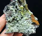 7.8cm blue Plumbogummite/Pyromorphite mineral,Guangxi,China!