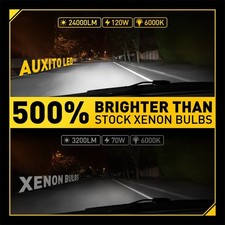 AUXITO LED Headlight  D1S D1R D1C High Low Beam HID Xenon Conversion 80000LM D