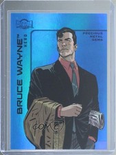 2025 Skybox Metal Universe Batman PMG Blue 11/50 Bruce Wayne #2 02aj
