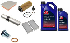 FITS BMW X1 SERIES F48 2.0 AIR OIL FUEL CABIN FILTERS SUMP & OIL SERVICE KIT