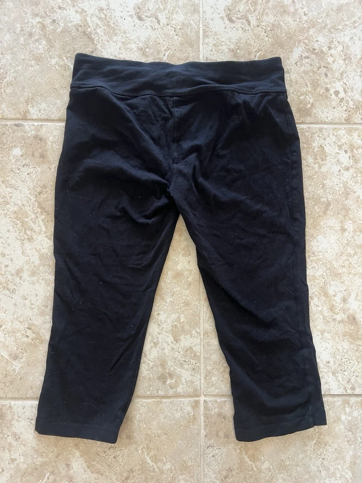 Spalding Workout Leggings Womens Size Small Black - Image 4 of 4