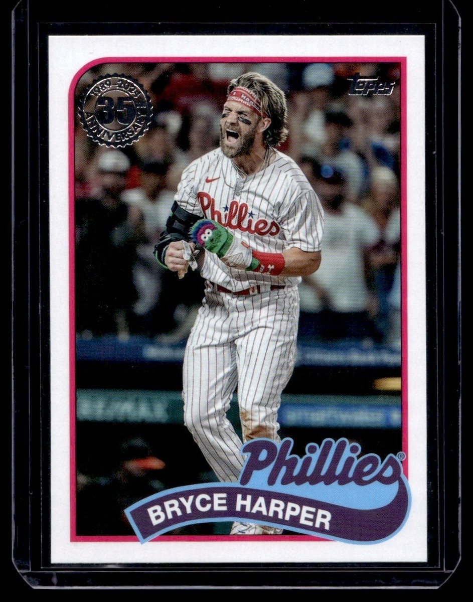 【最終価格】近鉄　ブライアント選手　１９８９年 パ・リーグMVP記念バット 2024 Topps Series 1 1989 Baseball Bryce Harper Philadelphia