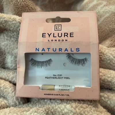 Eylure London Naturals No 031 Featherlight Feel Eyelashes (New In Box) - 5 Wears