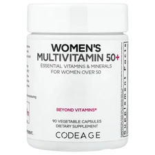 2 X Codeage, Women's Multivitamin 50+, 90 Vegetable Capsules