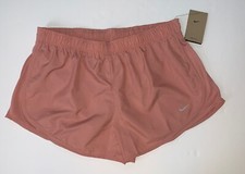 NWT Nike Dri-FIT Tempo Brief-Lined Women's XL Running Shorts Red Stardust 3"