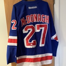 Ryan McDonagh Signed New York Rangers Reebok NHL Jersey JSA