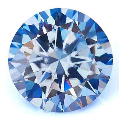 #ad #ad 2 CT Natural Blue Diamond Round Cut VVS1 D Grade IDGL Certified 1 Free Gift N 1 $74.99