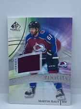 2020-21 UD SP Game Used Authentic Rookie jersey  Martin Kaut SP 