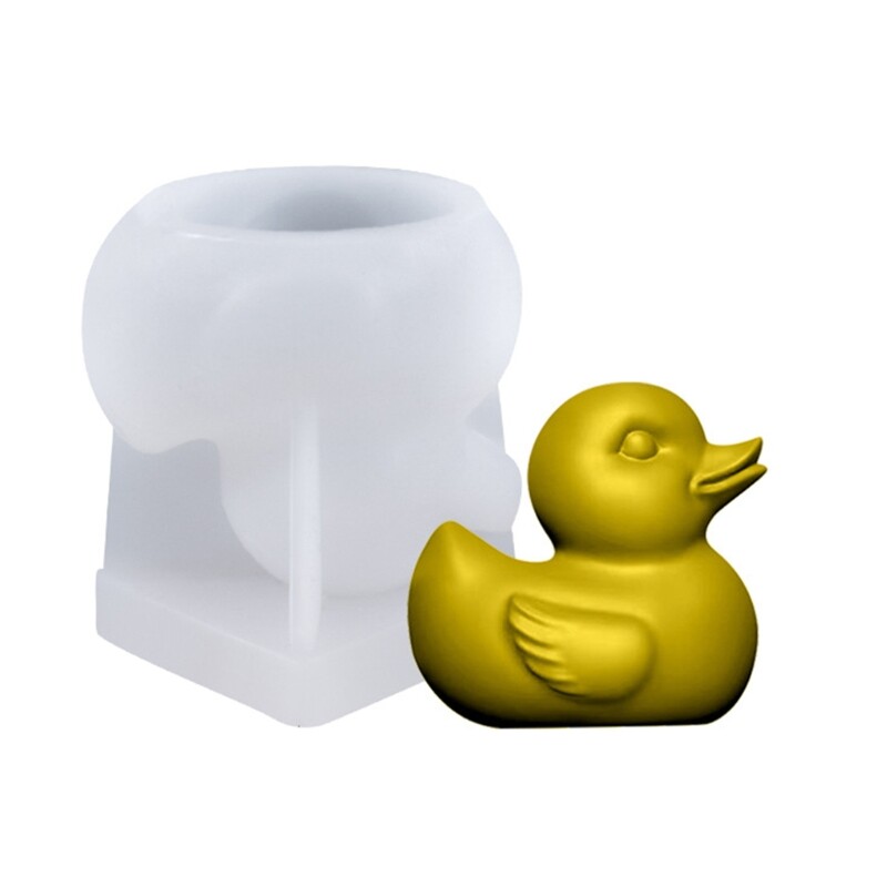 3D Cartoon Duck Epoxy Resin Mold Aromatherapy Silicone DIY