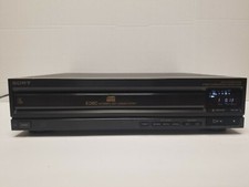 Vintage Sony CDP-C401 5 Disc CD Player  TESTED WORK -No remote   FREE  