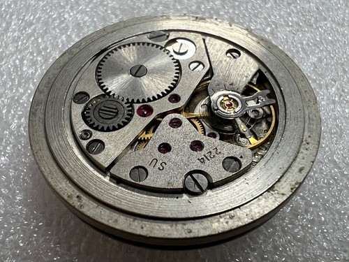 Watch movement USSR Vostok Cal.2214 plus Dial.For parts. - Picture 6 of 15