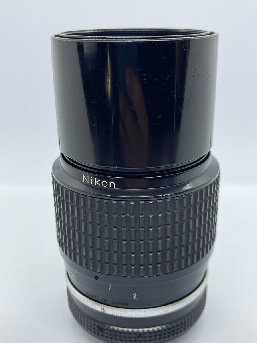 ★超美品★ ニコン Ai NIKKOR 200mm F4 #18787 🌸[Near MINT] Nikon Ai Nikkor 200mm F4 MF Telephoto Lens