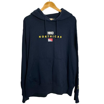 H&M Men's XL Hoodie Sweater Front Pocket 1993 Northicas | eBay