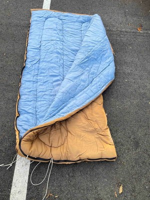 canvas and flannel sleeping bolsa