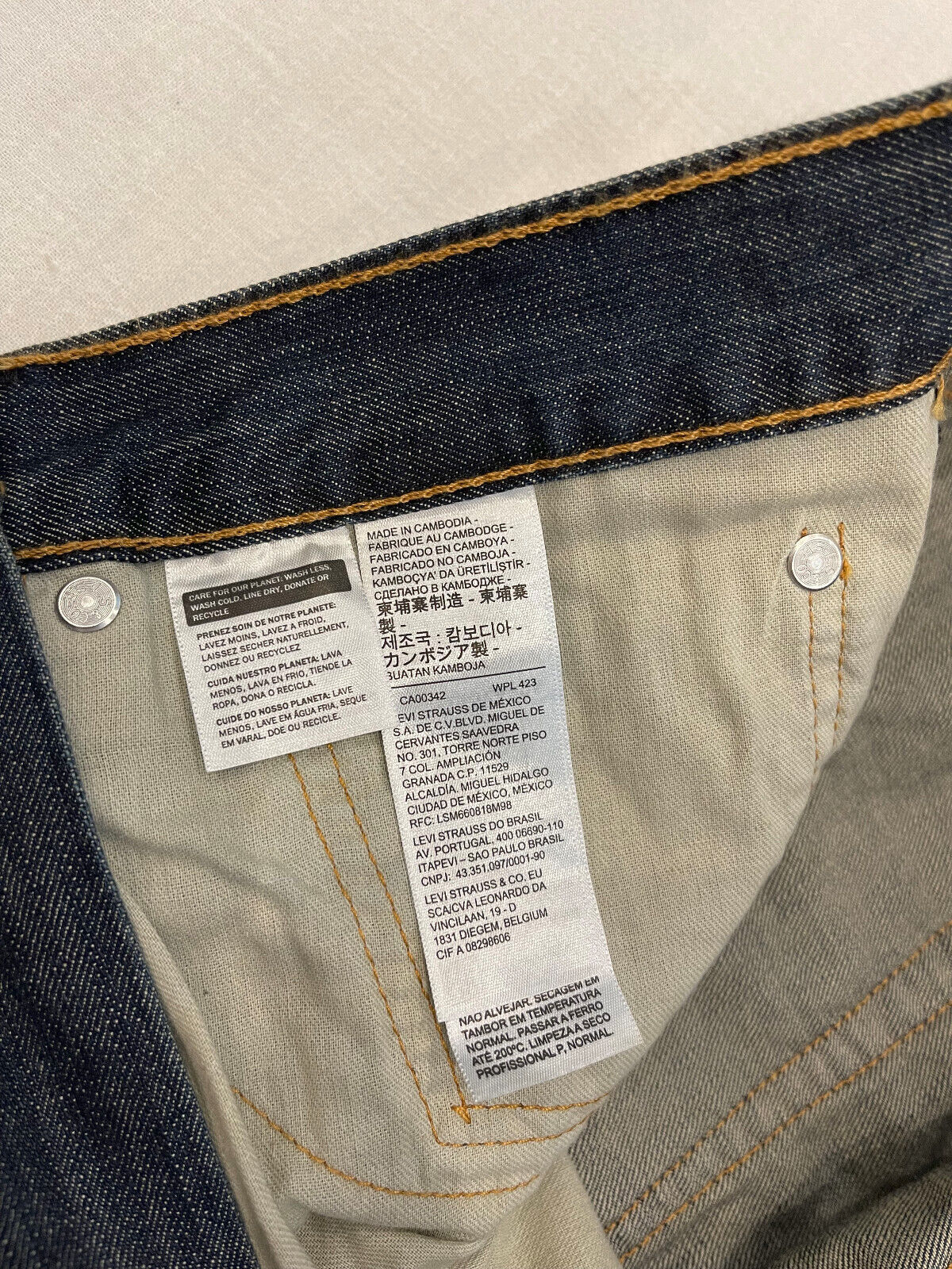 Levi's 527 Slim Bootcut Mens Jeans Dark Blue Sizes: 32,33,34,36,38 Levi #0239 thumbnail 10