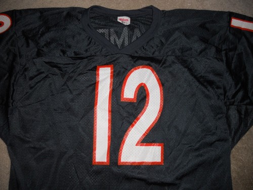 Chicago Bears Football Jersey #12 Erik Kramer QB Vintage Made in USA Team NFL - Picture 5 of 14
