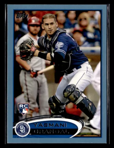 2012 Topps Update #US104 Yasmani Grandal Walmart Blue Border