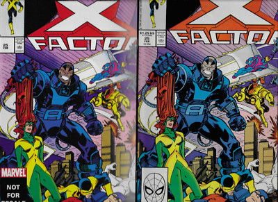 X-Factor (1988) #25 Direct & Toybiz VARIANT LOT FALL OF THE MUTANTS APOCALYPSE