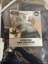 Star Wars The Mandalorian Baby Yoda Twin Comforter NEW