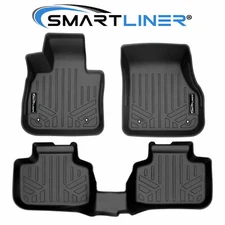 SMARTLINER Custom Fit Floor Mats 2 Row Liner 2016-2025 BMW X1 | 2018-2024 BMW X2