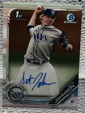 2019 Bowman Chrome  Seth Johnson Auto (Quantity Available)  PHILLIES