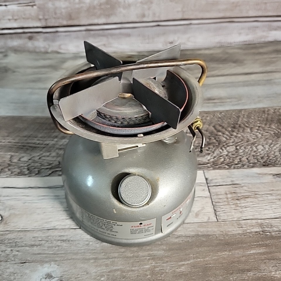 Coleman 533 Dual Fuel Single Burner Stove Backpacking UNTESTED 1999 eBay