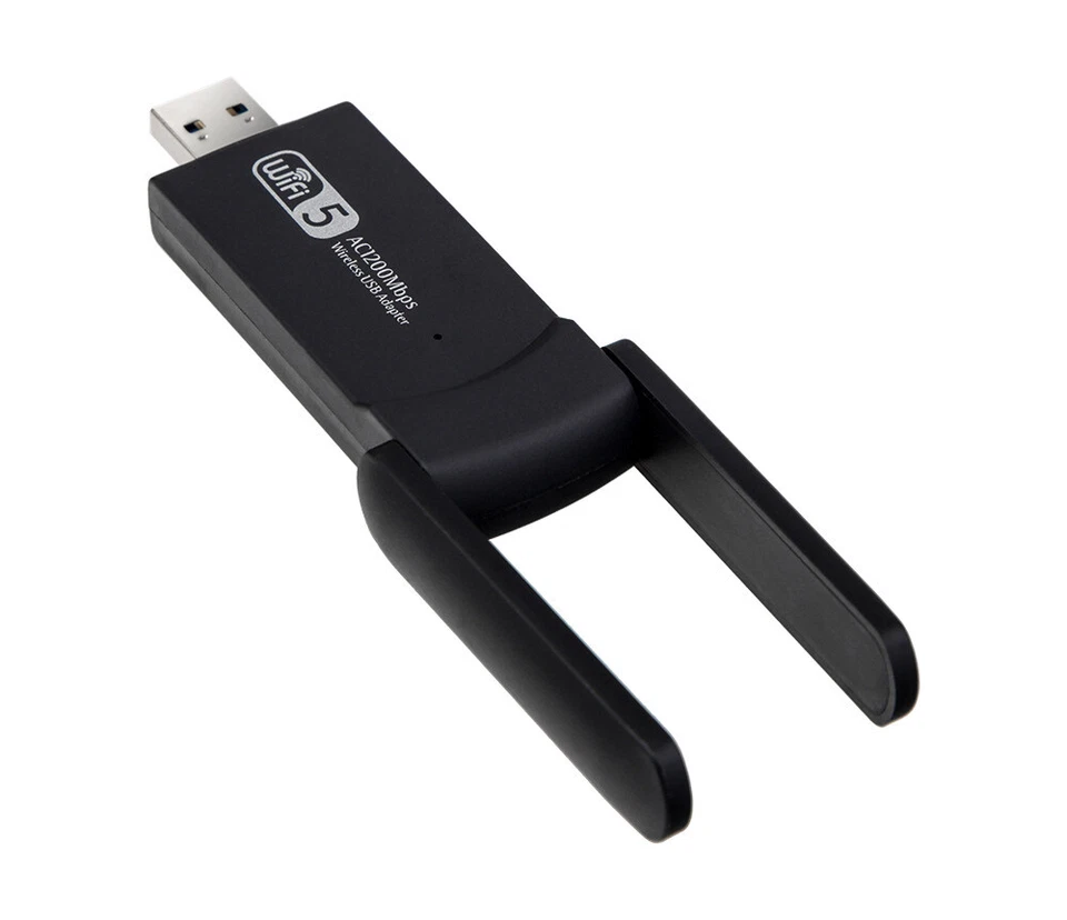 1200Mbps USB 3.0 Long Range Dual Band 2.4G/ 5GHz Wireless WiFi Adapter Antennas - Image 3 of 4