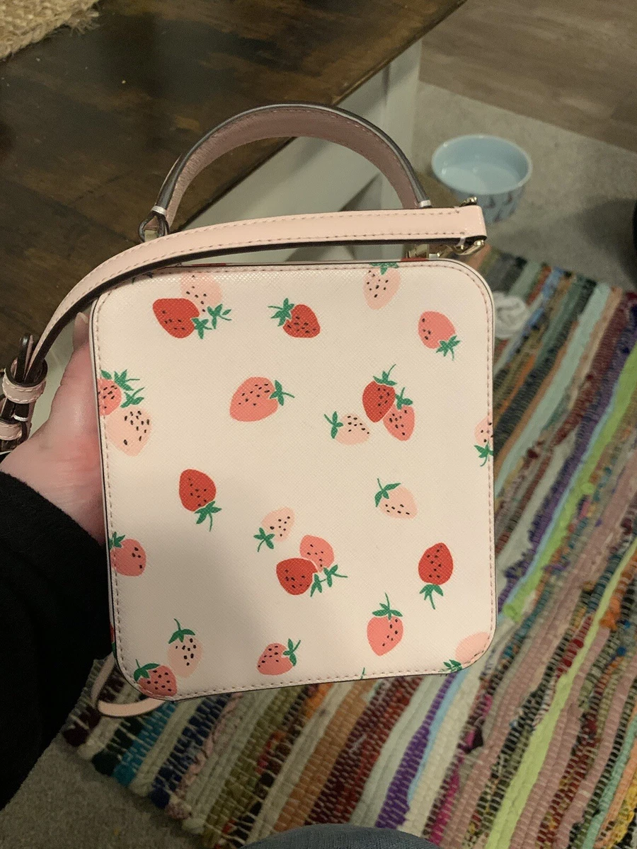 kate spade, Bags, Kate Spade Strawberries Phone Crossbody Bag Pink