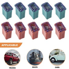 Micro Cartridge Fuses Micro Fuse FMM Mcase Micro Female Fuses - 10Pack 20A 30A
