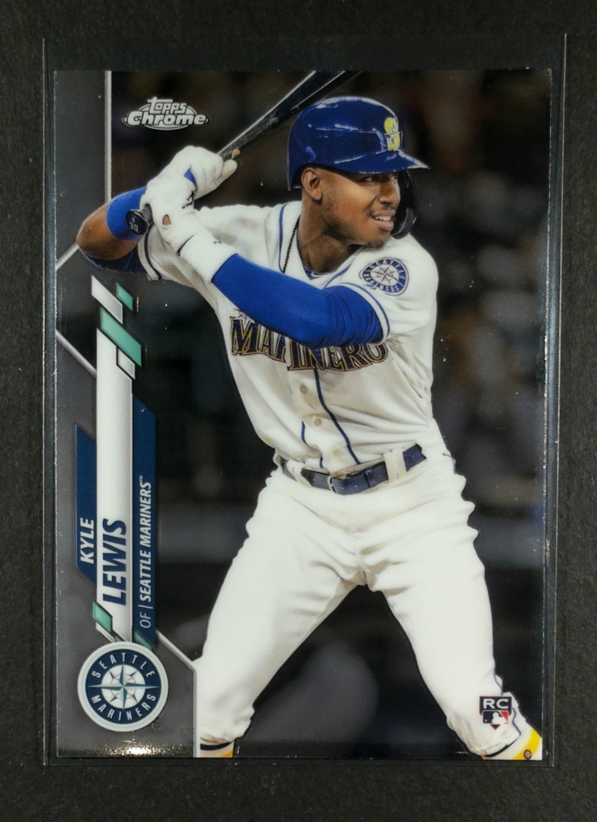 2020 Topps Chrome #186 Kyle Lewis  Pink Refractor