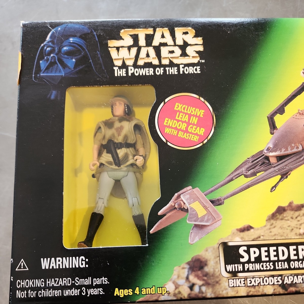 Star Wars Kenner The Power of the Force Speeder Bike w