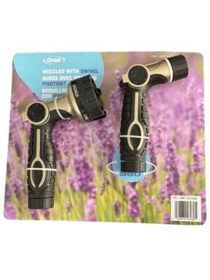 #ad NEW Orbit 2 piece Nozzles with Integrated Anti Kink Swivels $9.99