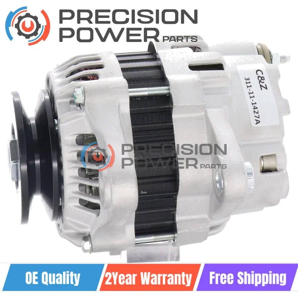 Alternador compatible con Mitsubishi Marine L2A L2E A7TA0171 30A68-00800 30A68-00801 Foto 2 de 4