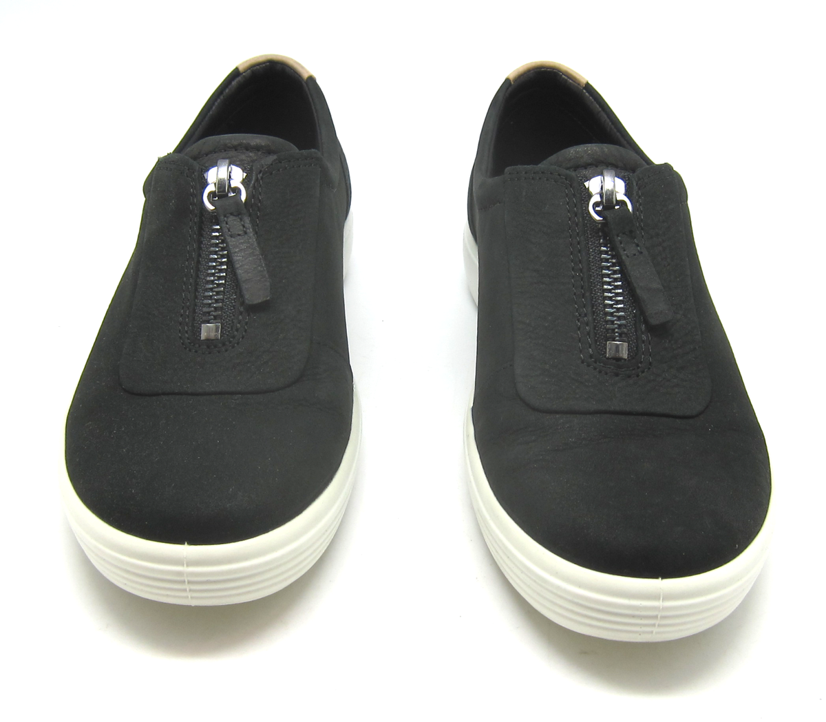 ECCO Soft 7 Zip II low top Sneakers in black leather zip women’s size 10 Ecco Soft 7 Women main image 3