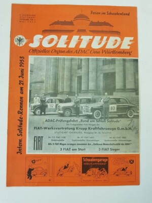 Solitude ADAC Organ Württemberg Goggo Motorroller Juni 1953