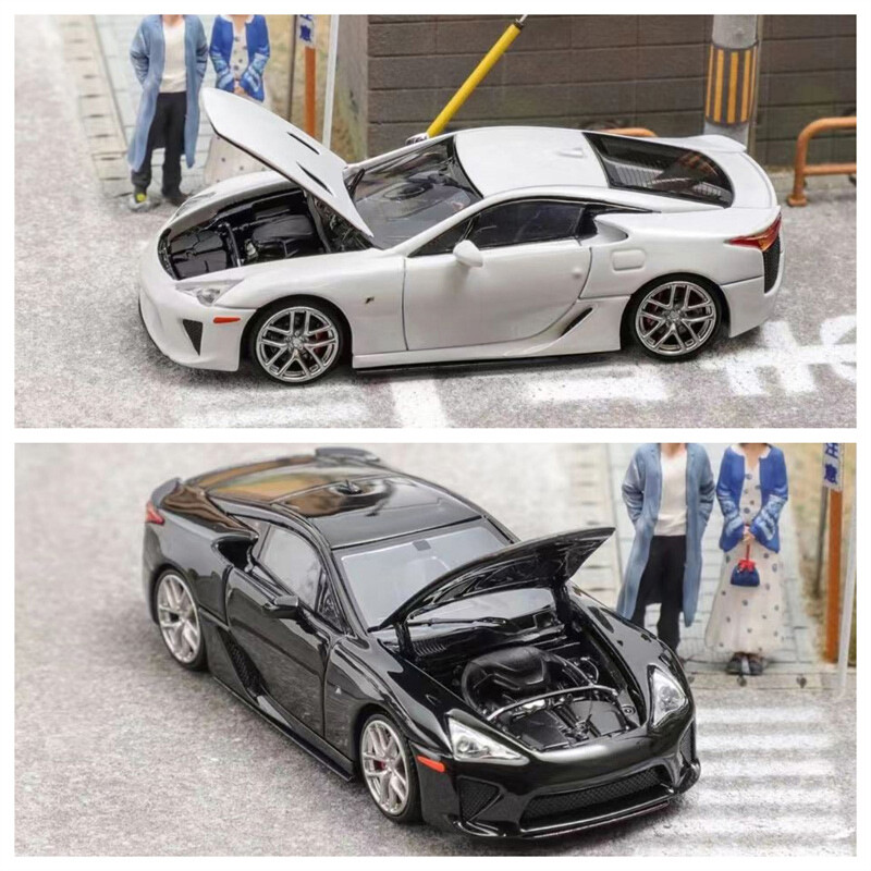 Focal Horizon FH x Model One 1:64 LFA Engine Hood Openable Diecast