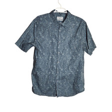 Billabong Mens Sunday Shirt XL Floral Print Tailored Fit Stretch Button Down