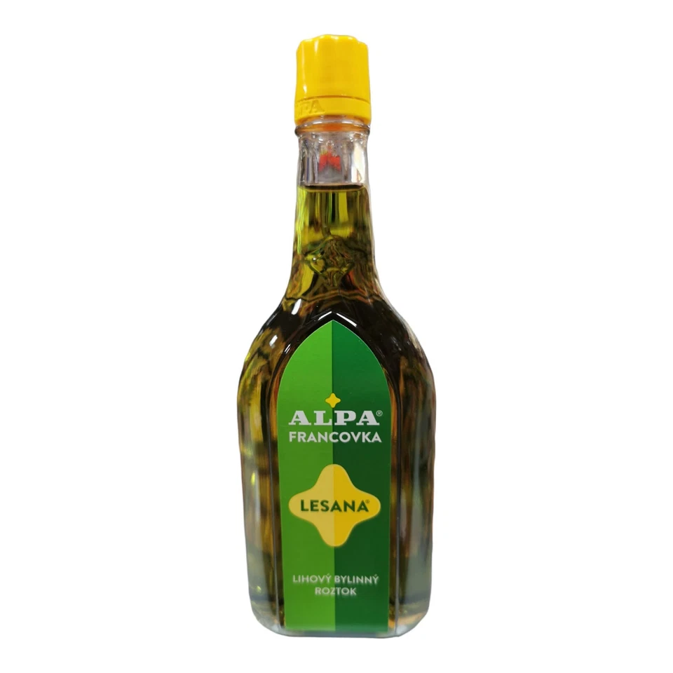 Alpa Francovka Czech Alcohol Herbal Tincture Essential Oils (Alpa Lesana 160ml)