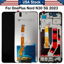 Replace For OnePlus Nord N30 5G 2023 LCD Display Touch Screen Digitizer ± Frame