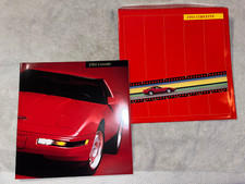 1991 CORVETTE ORIGINAL DEALER SALES BROCHURE ...