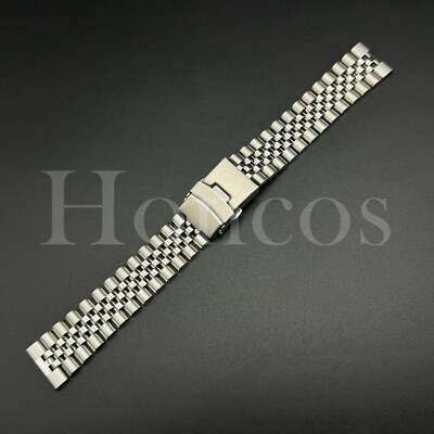 S 18 19 20 21 22 23 24 26 MM Replacement Jubilee Watch Band